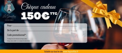 Chèque cadeau 150€
